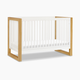 Namesake Nantucket 3-in-1 Convertible Crib with Toddler Bed Conversion Kit - Warm White/Honey