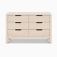 Carter's by daVinci Colby 6-Drawer Dresser - Washed Natural