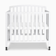 daVinci Dylan Folding Portable 3-in-1 Mini Crib - White