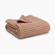 Simka Rose Waffle Blanket - Clay