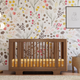 babyletto Yuzu 8-in-1 Convertible Crib with All-Stages Conversion Kits - Natural Walnut