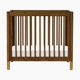 babyletto Gelato 4-in-1 Convertible Mini Crib - Natural Walnut & Gold Feet