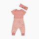 Tiny Kind Outfit 3 Piece Set - Floral Bunch, 0-3 M