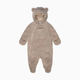 7AM Enfant Teddy Jumpsuit Bebe - Oatmeal Teddy, 3-6 M