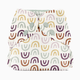 Esembly Recycled Diaper Cover (Outer) + Swim Diaper - Rainbow, Size 1 (7-17 Lbs)