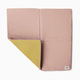 Toki Kids Mega Organic Cotton Play Mat - Pink Quartz/Sunshine Yellow