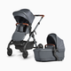 Silver Cross Wave 3 Single to Double Stroller - Lunar