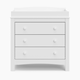 Graco Noah 3 Drawer Chest with Changing Topper - White