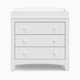 Graco Noah 3 Drawer Chest with Changing Topper - White