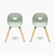 Lalo The Play Chair (Set of 2) - Sage