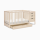Carter's by daVinci Colby 4-in-1 Convertible Crib & Changer Combo - Washed Natural