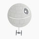 Lambs & Ivy Wall Decor - Star Wars Light Up Death Star