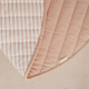 Toddlekind Snuggle Quilted Cotton Play Mat - Sandstone Stripes