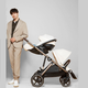 Cybex Gazelle S Stroller - Seashell Beige/Taupe Frame
