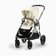 Cybex Gazelle S Stroller - Seashell Beige/Taupe Frame
