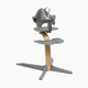 Stokke Nomi High Chair Bundle - Oak /Grey
