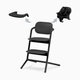 Cybex LEMO 2 High Chair 3-in-1 Set - Stunning Black