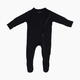 Kyte Baby Zipper Footie - Midnight, 0-3 M