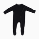 Kyte Baby Zipper Footie - Midnight, 0-3 M
