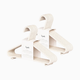 3 Sprouts Wheat Straw Hangers - Cream, 30