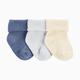 Carter's 3-Pack Socks - Assorted Blue, 0-3