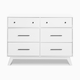 daVinci Otto 6-Drawer Dresser - White