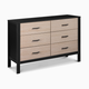 Carter's by daVinci Radley 6-Drawer Dresser - Ebony/Coastwood