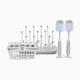 Sprucely Bottle Accessories Starter Set - White/Grey