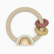 Itzy Ritzy Silicone Teether with Rattle - Neutral Rainbow