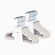 3 Sprouts Velvet Hanger - Grey, 30