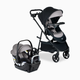 Britax Willow Brook S+ Travel System - Graphite Onyx
