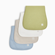 Tiny Kind Burp Cloths (4 Pack) - Solid Neutrals