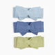 Tiny Kind Waffle Headbands (3-Pack) - Multi Blue, Os