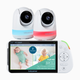 Babysense MaxView Pro 1080p Full HD Split-Screen Baby Monitor - 2 Cameras