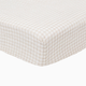 Little Unicorn Cotton Muslin Crib Sheet - Tan Gingham