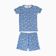 Copper Pearl Printed 2-Piece Short Sleeve Pajamas - Birdie, 12 Months