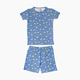 Copper Pearl Printed 2-Piece Short Sleeve Pajamas - Birdie, 12 Months