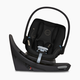 Cybex Aton G Swivel Infant Car Seat with SensorSafe - Moon Black, 1