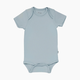 Kyte Baby Short Sleeve Bodysuit - Fog, Newborn