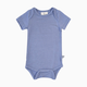 Kyte Baby Short Sleeve Bodysuit - Slate, 6-12 M