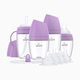 Quark BuubiBottle Hybrid Baby Bottle Bundle - Purple