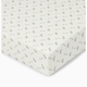 Crane Baby Avery Organic Cotton Fitted Crib Sheet - Poppy