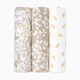 Aden + Anais Silky-Soft Swaddles 3-Pack - Natural Woodland