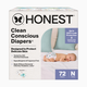 The Honest Company Clean Conscious Disposable Diapers Newborn-Size 2 - Above It All + All The Alpacas, Nb, 72 Count