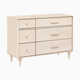 babyletto Lolly 6-Drawer Double Dresser - Washed Natural