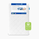 Organic Dream Mini Crib Size ComfortCloud 2-Stage Mattress - White, Mini Crib Mattress