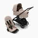 Bugaboo Dragonfly Seat and Bassinet Complete - Desert Taupe