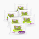 Boogie Boogie Wipes Saline Nose Wipes (6 Pack) - White, Unscented, 30