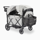 Larktale Caravan Quad Stroller Wagon - Avalon Gray