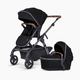 Silver Cross Wave 3 Single to Double Stroller - Licorice